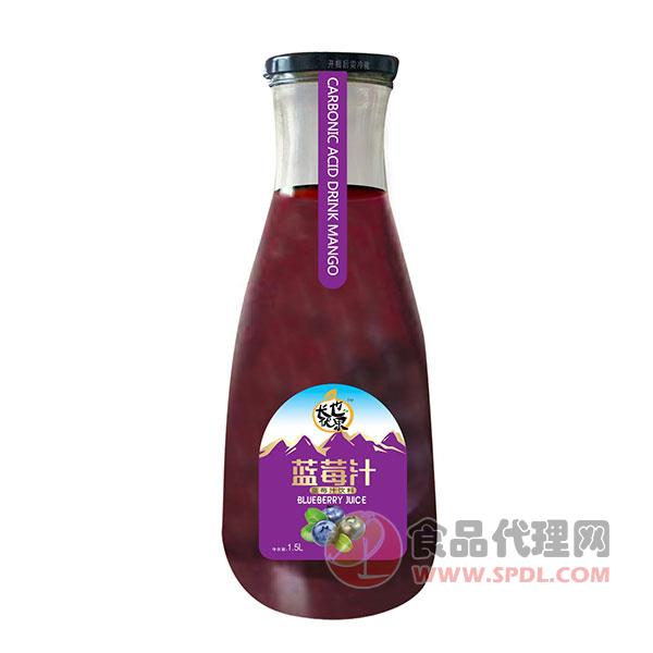 长也优果蓝莓汁饮料1.5L