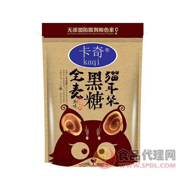 全麦黑糖猫耳朵-原味400g