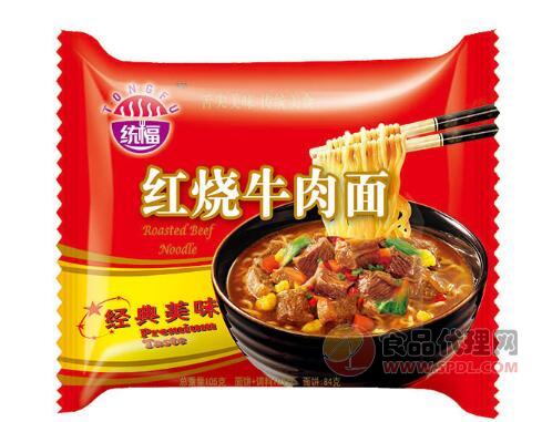 统福-红烧牛肉面袋装