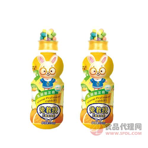 兔教授乳酸菌发酵饮品香橙味230ml