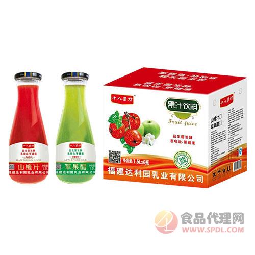十八果坊果汁饮料1.5L×6瓶