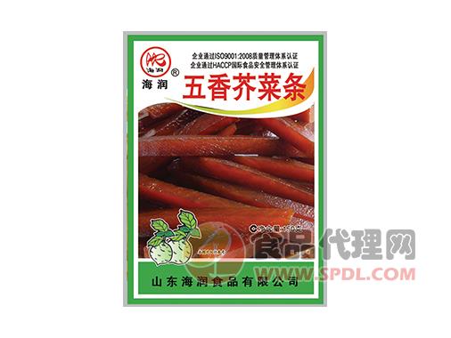 海润五香芥菜条150g