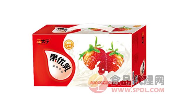 三太子草莓果优乳250ml