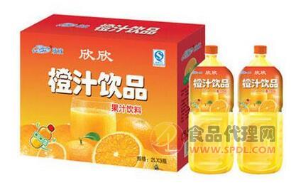 欣欣橙汁饮品果汁饮料箱装