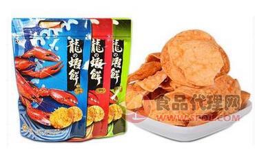 台湾热销 咔咔起司海苔味龙虾饼 龙虾片40g