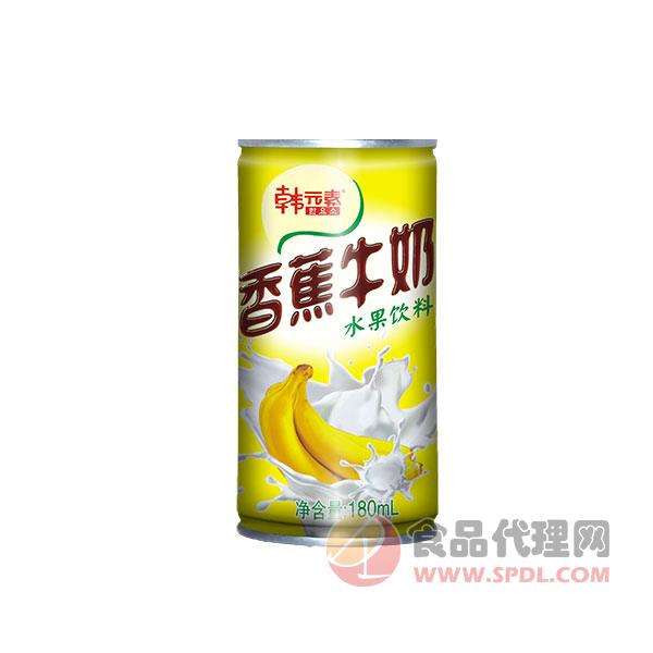 韩元素香蕉牛奶180ml