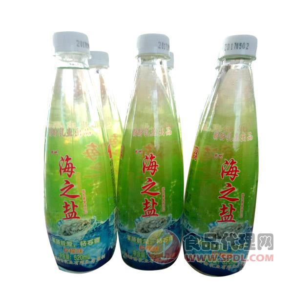 盼吧海之盐维生素果味饮料520ml（绿） (4)