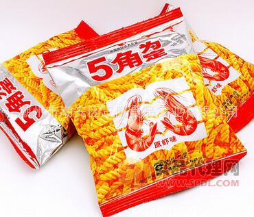 三鹰五角虾条 膨化食品袋装