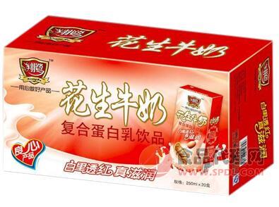 翔鹭花生牛奶复合蛋白乳饮料250ml×20盒