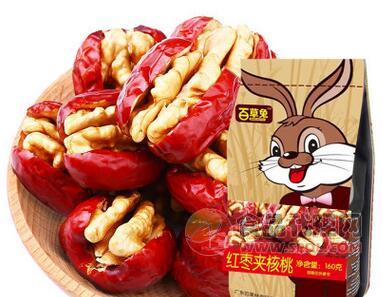 百果林-红枣夹核桃160g