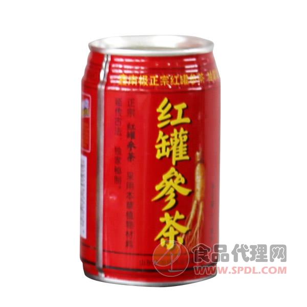鑫南极红罐凉茶310毫升