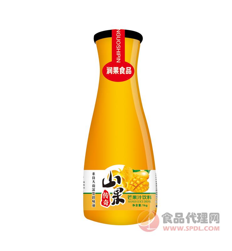 山果传奇芒果汁1kg