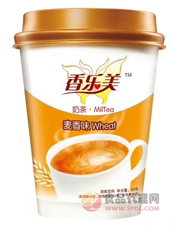 香乐美奶茶麦香味80g