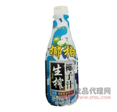 椰柏生榨椰子汁植物蛋白饮料1.25L