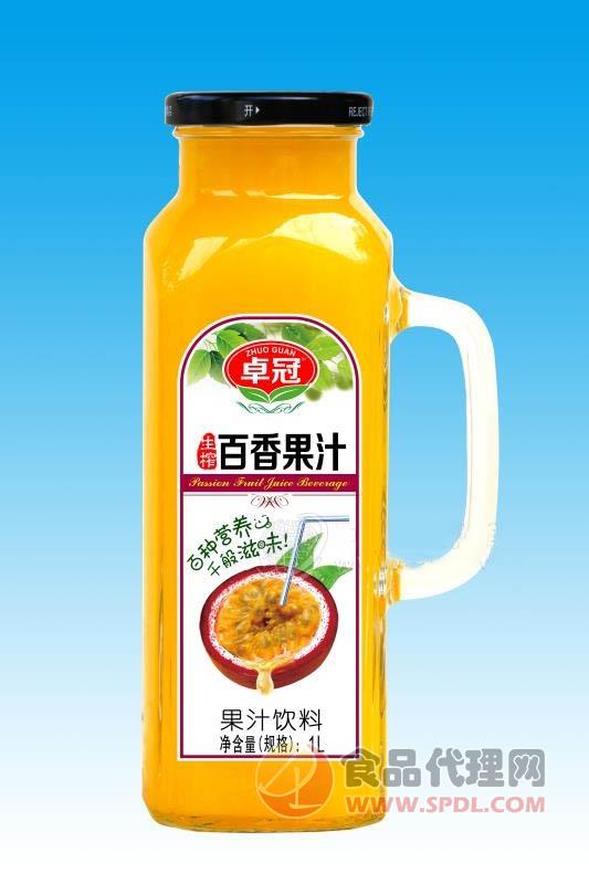 卓冠生榨百香果汁1l