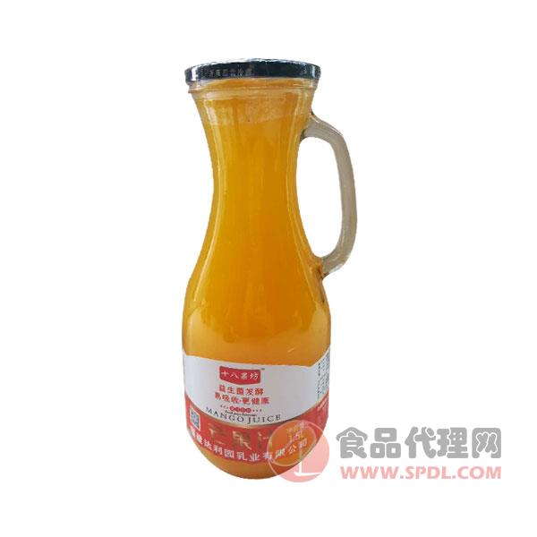 十八果坊益生菌发酵芒果汁1.5l