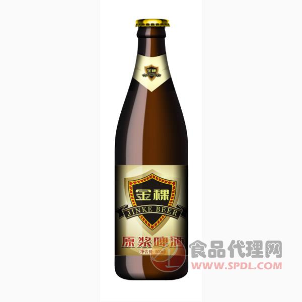 金稞原浆啤酒--500ml