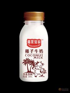 椰果知家椰子牛奶含乳饮料280ml