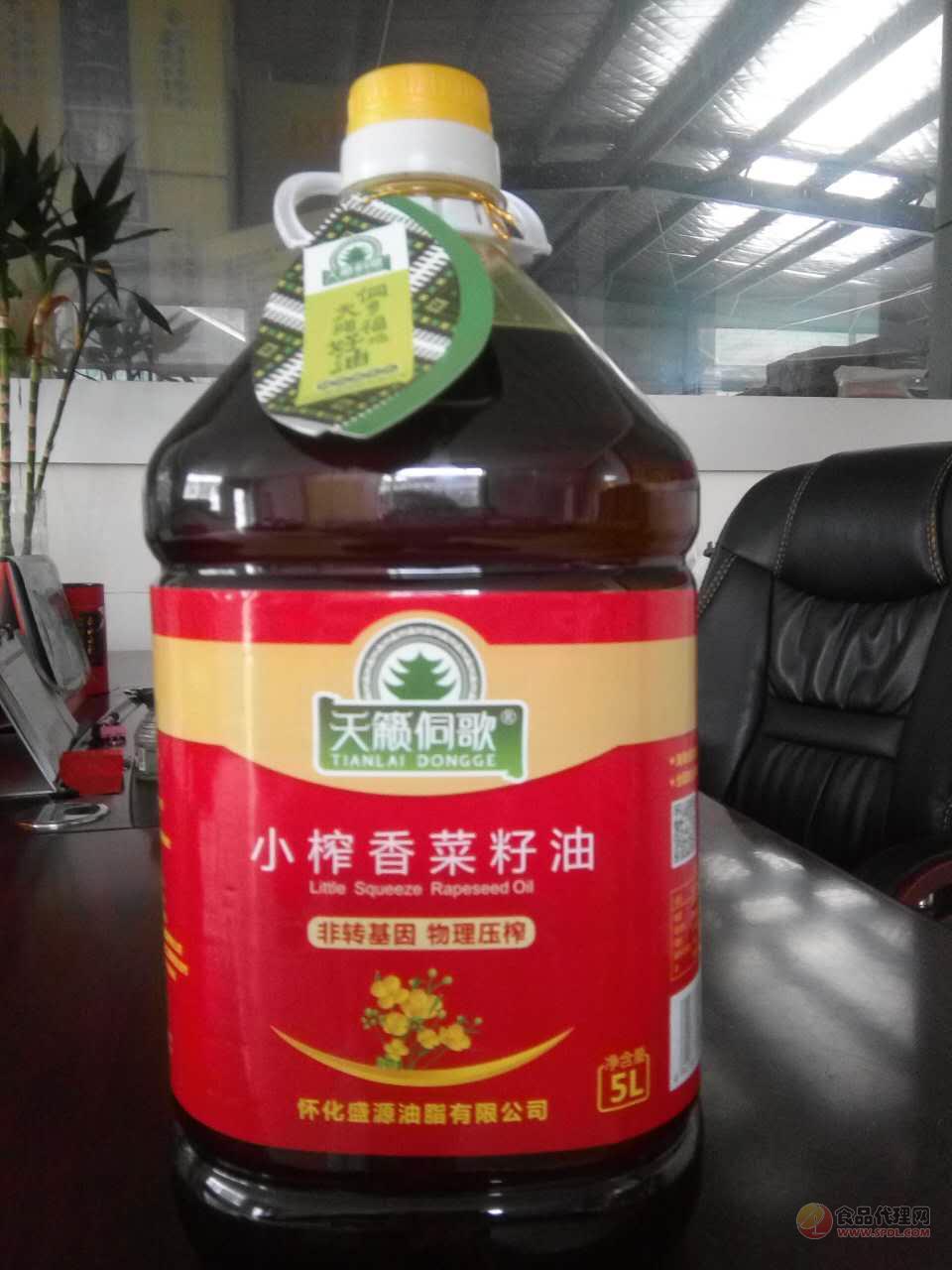 天籁侗歌浓香菜籽油非转基因5L（红桶）