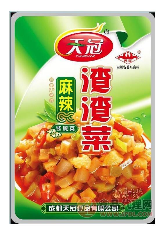 天冠渣渣菜麻辣味120g