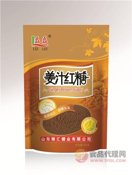 磊磊姜汁红糖320g