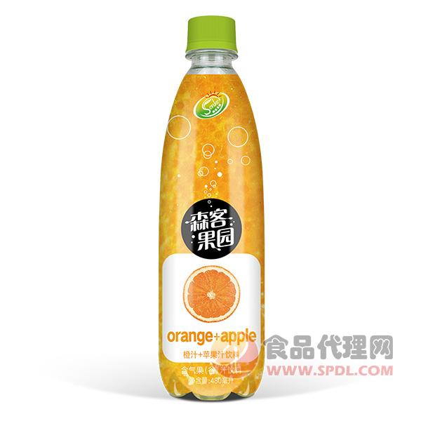 森客果园橙汁+苹果汁480ml