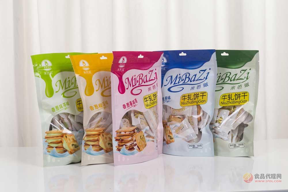 米芭滋牛轧饼干产品袋装系列