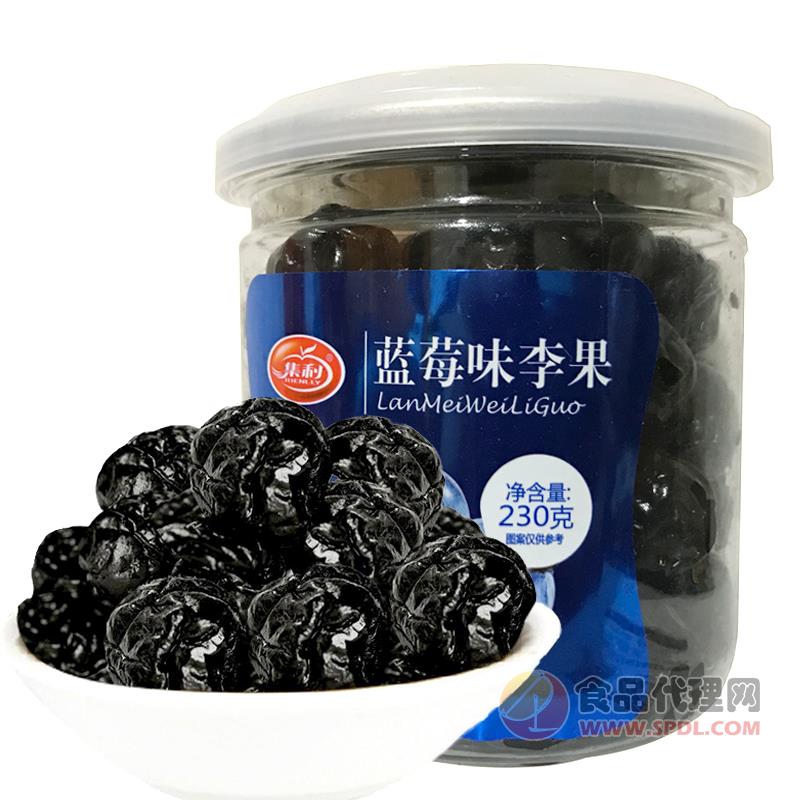 集利蓝莓味李果230g