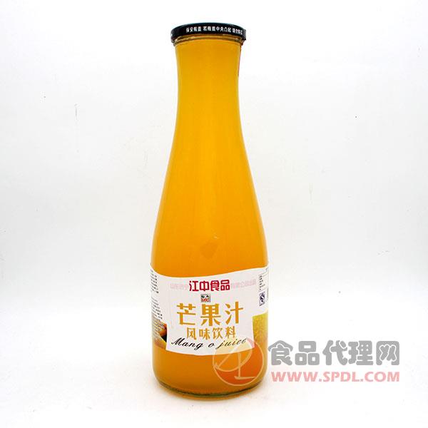 江中芒果汁风味饮品瓶装