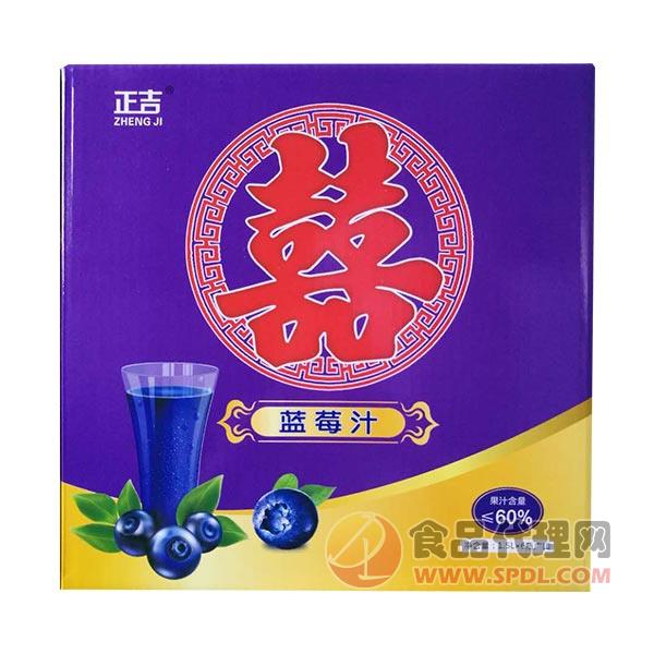 正吉蓝莓汁1.5lx6