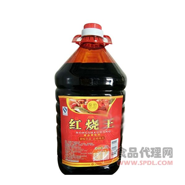豫海红烧王酱油 调味料5L