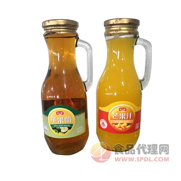 苹果醋、芒果汁果汁饮品瓶装