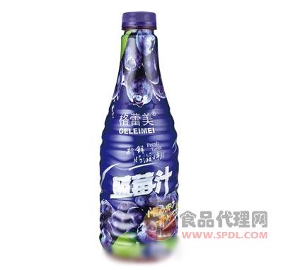 格蕾美蓝莓汁1.25L