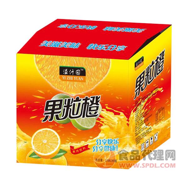 溢汁园果粒橙2.58Lx6