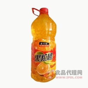 溢汁园果粒橙2..58L