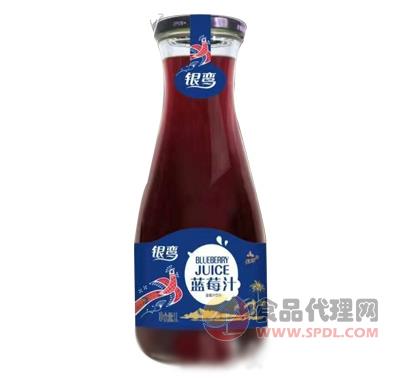 银鸾蓝莓汁1L