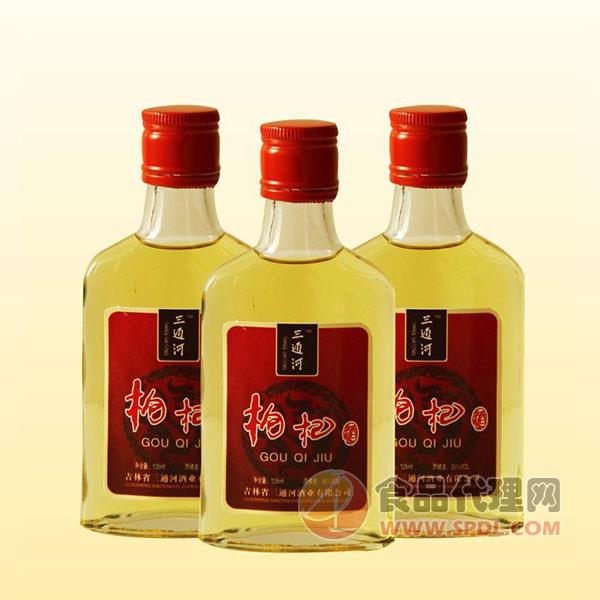 三通河枸杞酒瓶装125ml