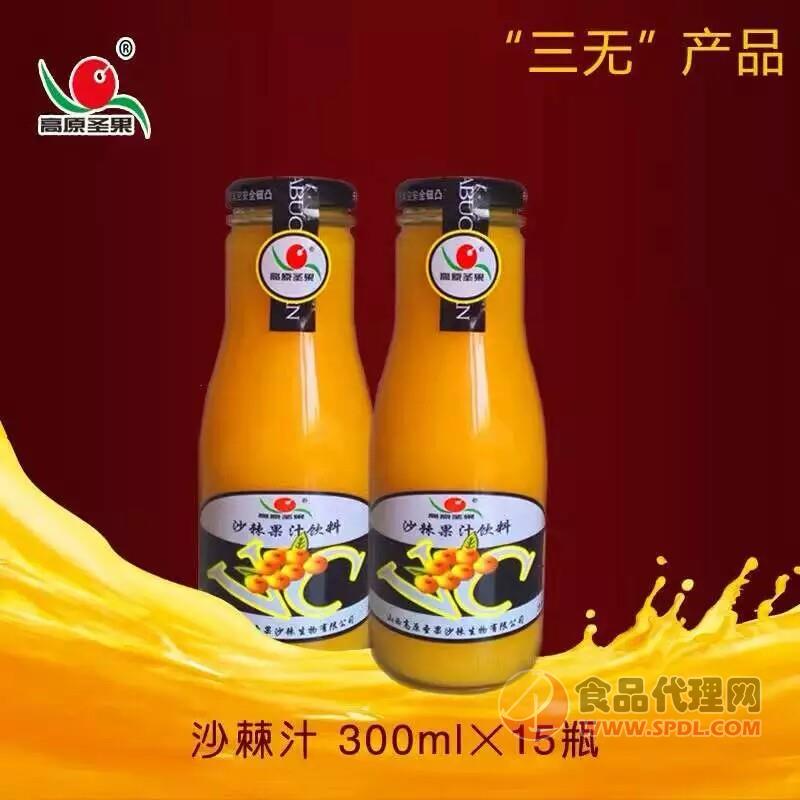 高原圣果沙棘汁300mlX15瓶