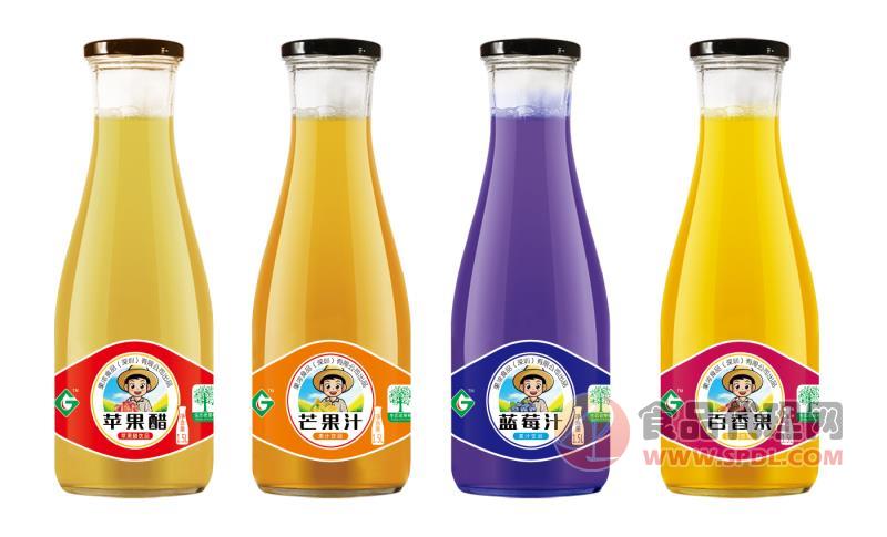 果浓玻璃瓶1.5L果汁系列