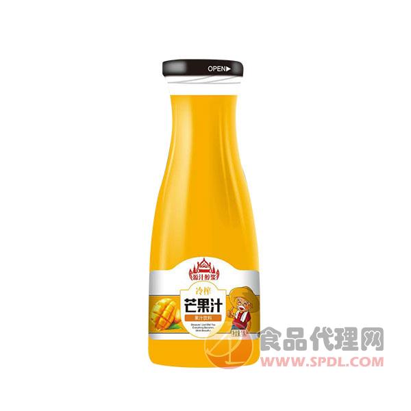 源汁醇浆冷榨芒果汁1.5L招商