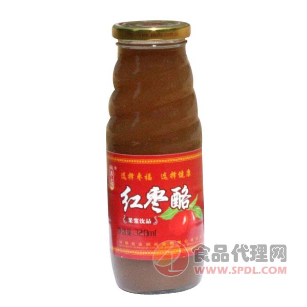 枣福红枣酪果浆饮品320ml