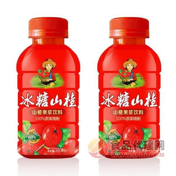 冰糖山楂山楂原浆饮料380ml