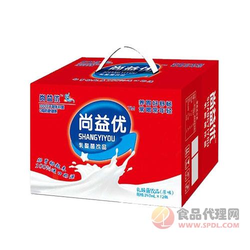 尚益优乳酸菌饮品原味340mlx12瓶