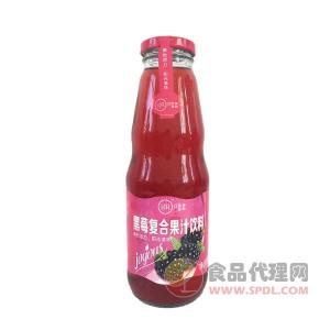 金瑞佳果黑莓复合果汁饮料1L
