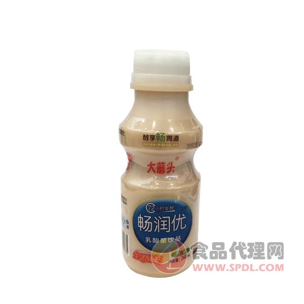 大蘑头畅润优乳酸菌饮品原味340ml