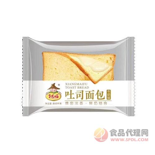 享麦福黄油面包牛奶味散称