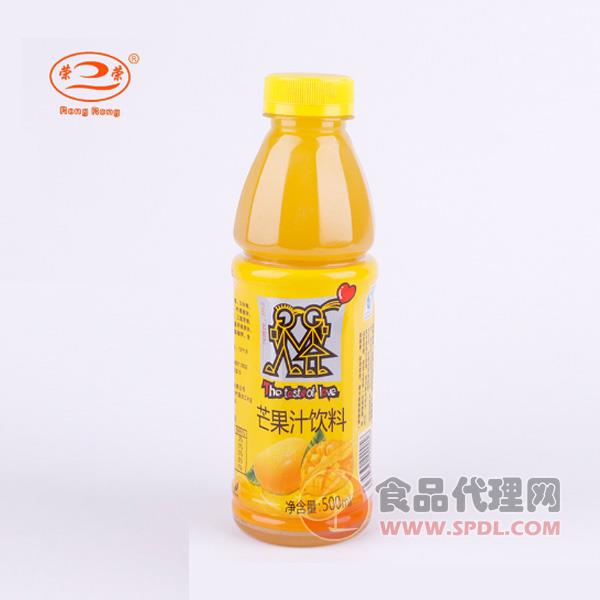 荣荣芒果汁饮料500ml