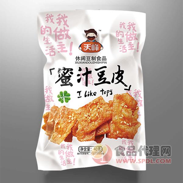 天峰蜜汁豆皮休闲豆制食品40g