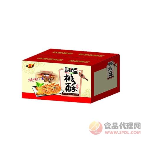 品香苑好吃点桃酥饼干箱装