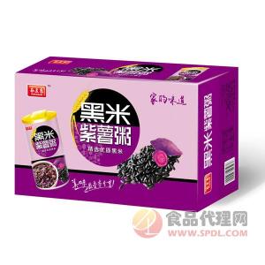 谷豆恋黑米紫薯粥箱装